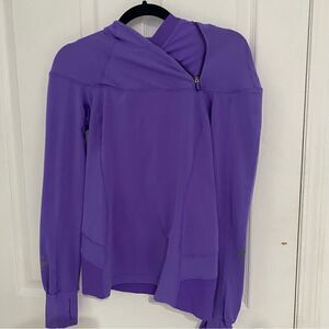 Lululemon Quarter Zip Vented Athletic Sweater Womens Size XS